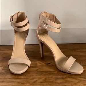 Like new beige Candie’s stilettos